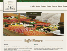 Tablet Screenshot of buffetnomura.com.br